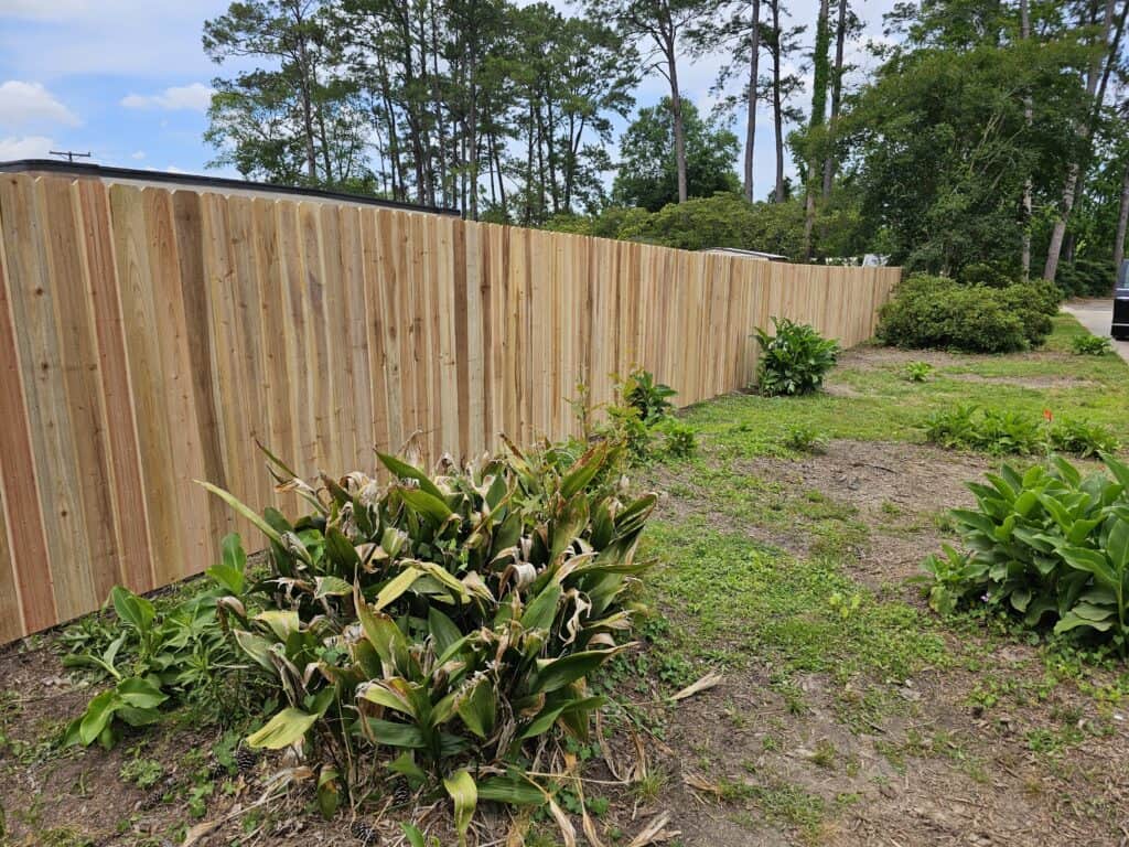 Lafayette residential wood fencing company
